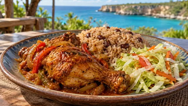 AI-generated illustrative image: Restaurant Ibiza