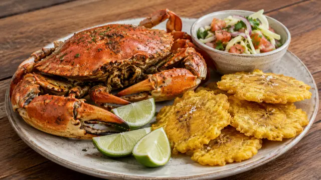 AI-generated illustrative image: Restaurant King Crab