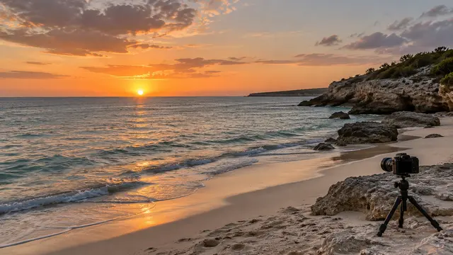 AI-generated illustrative image: Cabo Rojo Sunset and Photography Tour